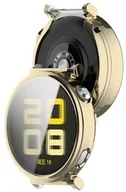 Akcesoria do smartwatchy - Bizon Etui z osłoną ekranu Case Watch Felipe do Huawei Watch GT 5 41 mm, złote - miniaturka - grafika 1