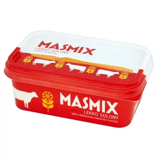 Masmix Miks tłuszczowy do smarowania lekko solony 380 g - Masło i margaryna - miniaturka - grafika 1