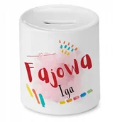 Skarbonki - Skarbonka Dla Igi Idealny na Urodziny na Prezent z Nadrukiem ze Zdjęciem + Opakowanie na prezent (wzór 01) - miniaturka - grafika 1