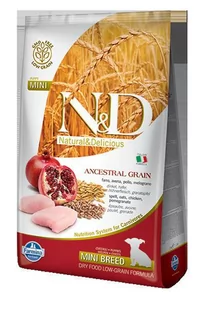 Farmina Low Grain CHICKEN&POMEGRANATE 0,8 kg - Sucha karma dla psów - miniaturka - grafika 1