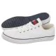 Buty sportowe męskie - Buty Tommy Jeans Skate Canvas Ess White EM0EM01175 YBR (TH696-a) Tommy Hilfiger - miniaturka - grafika 1