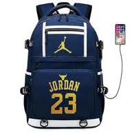 Plecaki - Jordan 23 Plecak do koszykówki Niebieski - miniaturka - grafika 1