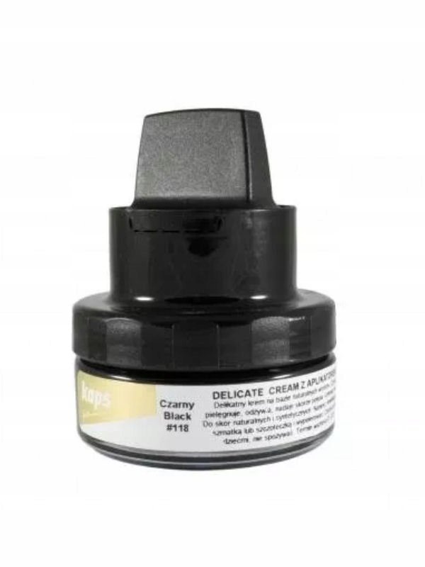 Pasta Delicate Cream Kaps Do Obuwia, Skóry Czarny