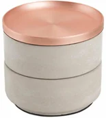 Pudełka i szkatułki - Umbra Pojemnik na biżuterię (miedziany) Tesora - miniaturka - grafika 1