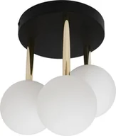 Lampy sufitowe - Ali lampa sufitowa 3-punktowa czarna/złota 5644 - miniaturka - grafika 1