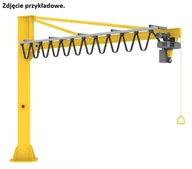 Wyposażenie gospodarstwa rolnego - TRAZBOR Żuraw słupowy z wciągnikiem elektrycznym łańcuchowym + Generator ozonu za 1 złotych! (udźwig: 0,5 T, wysokość podnoszenia: 3m) 95879845 - miniaturka - grafika 1
