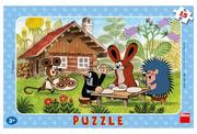 Puzzle - Krecik i Przyjaciele, puzzle Odwiedziny - miniaturka - grafika 1