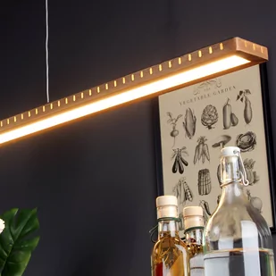 Żyrandol LED Solaris 3-Step-dim drewno 120 cm - Lampy sufitowe - miniaturka - grafika 4