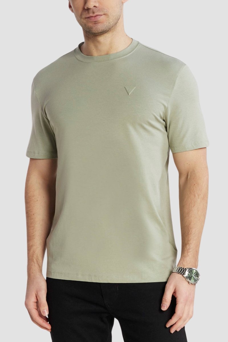 GUESS Zielony t-shirt męski Hedley XXL