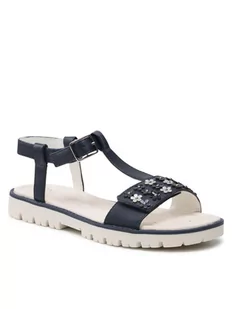 Geox Sandały J S. Starblush G.A J25FYA 000BC C4002 S Granatowy - Buty dla dziewczynek - miniaturka - grafika 1