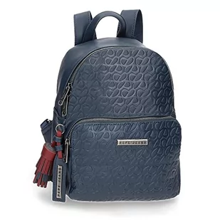 Pepe Jeans Essence Plecak na co dzień, niebieski, 20 x 25,5 x 10 cm, sztuczna skóra, niebieski, plecak na co dzień, NIEBIESKI, Plecak na co dzień - Plecaki - miniaturka - grafika 1