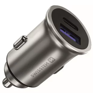 SWISSTEN Ładowarka samochodowa 1xUSB 1xUSB-C 2,4A 36W - Ładowarki samochodowe - miniaturka - grafika 3
