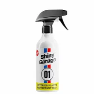 Kosmetyki samochodowe - SHINY GARAGE Plastic Protectant Matt 500ml - dressing do plastików wewnętrznych - miniaturka - grafika 1