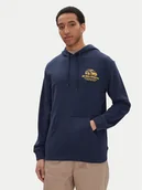 Bluzy męskie - DC Bluza EDYSF03245 Granatowy Regular Fit - miniaturka - grafika 1