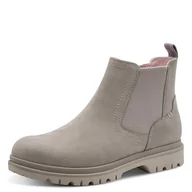 Botki damskie - Tamaris Damskie buty Damen Chelsea 1-25440-45 Botki, jasnoszare, 41 EU, jasnoszary, 41 EU - miniaturka - grafika 1