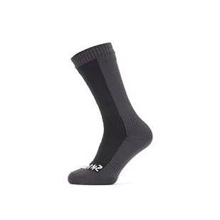 Sealskin Sealskin Cold Weather Knee skarpety unisex, czarne/szare, L 11100064010130-101-L - Skarpetki damskie - miniaturka - grafika 1
