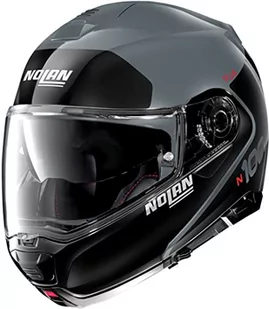 Nolan N100-5 Plus Destinctive N-Com Kask Szary/czarny S (56) - Kaski motocyklowe - miniaturka - grafika 1
