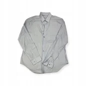 Koszule damskie - Elegancka koszula męska długi rękaw CALVIN KLEIN L - Calvin Klein - miniaturka - grafika 1
