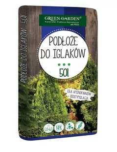 Podłoże Do Iglaków Z Biostymulacją Gg | 50L - Ziemia ogrodowa - miniaturka - grafika 1