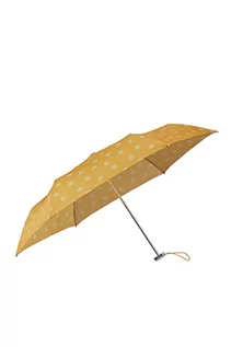 Parasole - Samsonite Alu Drop S – 3 Section Manual Flat parasol, 23 cm, żółty (Yellow Polka Dots) - grafika 1
