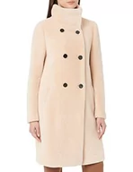 Płaszcze damskie - s.Oliver BLACK LABEL Women's 150.12.208.16.151.2118533 płaszcz z długim rękawem, jasnopomarańczowy, 44 - miniaturka - grafika 1