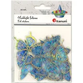 Zeszyty szkolne - Naklejki foliowe motyle 10 wzorów 20 szt - miniaturka - grafika 1