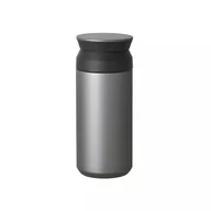 Shakery i bidony sportowe - Butelka termiczna Kinto Travel Tumbler 350 ml - Srebrna - miniaturka - grafika 1