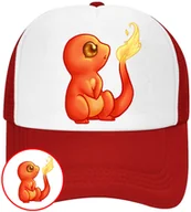 Czapki i chusty sportowe męskie - CZAPKA Z DASZKIEM POKEMON PIKACHU DLA DZIECI SIATKA - miniaturka - grafika 1