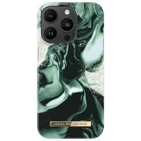 Obudowa dla telefonów komórkowych iDeal Of Sweden Fashion na Apple iPhone 14 Pro - Golden Olive Marble IDFCAW21-I2261P-320 - Etui i futerały do telefonów - miniaturka - grafika 1