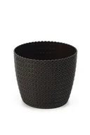 Donice - Pozostałe Osłonka mokka Jersey 19 cm - miniaturka - grafika 1