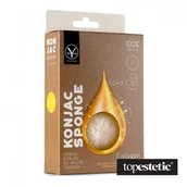 Akcesoria do oczyszczania twarzy - Yasumi Yasumi Collagen Konjac Sponge S Gąbka konjac do mycia twarzy z kolagenem - miniaturka - grafika 1