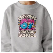 Bluzy dla dziewczynek - BLUZA DZIECIĘCA 67 SIX SEVEN SZKOŁA DLA CHŁOPCA DZIEWCZYNKI 104 - miniaturka - grafika 1