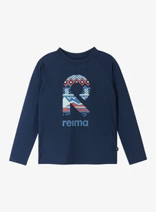 Bluza dziewczęca Reima Koulussa - navy - Bluzki dla dziewczynek - miniaturka - grafika 1