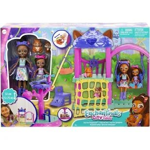 Lalka Enchantimals Plac zabaw przyjaciół HHC16 - Lalki dla dziewczynek - miniaturka - grafika 1