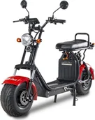 Skutery - Bili Bike Skuter elektryczny BILI COCO G8 LIGHT 20Ah czerwony - miniaturka - grafika 1