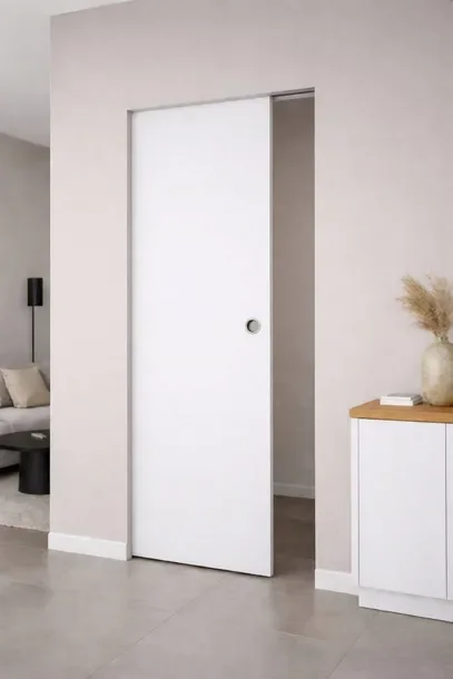 Gustavson Drzwi przesuwne DRE 70cm Standard 10, Kaseta Estima bezościeżnicowa