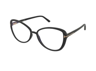 Dioptrie szkieł Tom Ford FT5907-B 001 - Okulary korekcyjne, oprawki, szkła - miniaturka - grafika 1