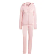 Spodnie damskie - Damski Dres ADIDAS W LINEAR TS IW8632 – Różowy - miniaturka - grafika 1