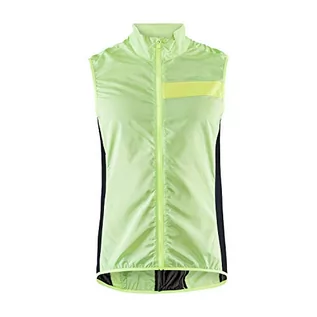 Kurtki męskie - Craft Craft Essence Light Wind Vest męska kurtka rowerowa żółty Flumino X-L 1908814-851000-7 - grafika 1