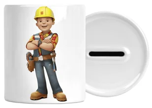 SKARBONKA DLA DZIECI BOB BUDOWNICZY Z IMIENIEM - Skarbonki - miniaturka - grafika 1