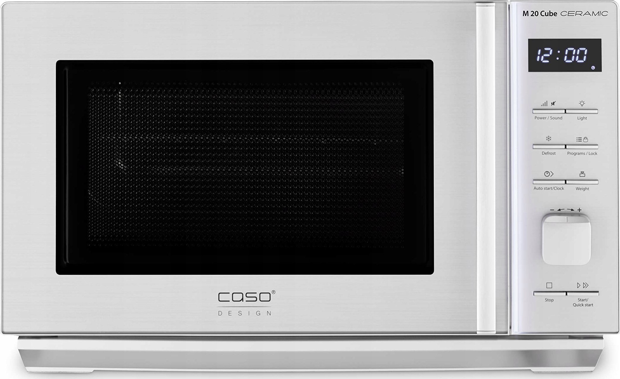 Caso M 20 Cube Free standing 800 W Silver