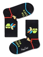 Skarpetki damskie - Happy Socks Skarpety "U & Me" w kolorze czarnym ze wzorem - miniaturka - grafika 1