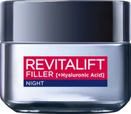 Kremy do twarzy - Loreal Revitalift Filler [HA] krem Anti Age na noc 50ml - miniaturka - grafika 1