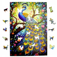 Puzzle - Puzzle Paw Mruu&Pruu 20 x 28 cm 160 elementów Układanka drewniana - miniaturka - grafika 1