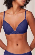 Biustonosze - Triumph biustonosz push-up Bright Spotlight WHU 10217444-6649, Kolor granatowy, Rozmiar 80B, Triumph - Intymna - miniaturka - grafika 1