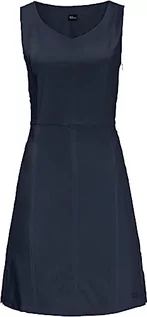 Sukienki - Jack Wolfskin Damska sukienka Costa Calma, Night Blue, XL, niebieski (Night Blue), XL - grafika 1