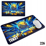 Podkładki pod mysz - PODKŁADKA POD MYSZKĘ MYSZ WZORY DO WYBORU - NBA STATE WARRIORS 29x36cm - miniaturka - grafika 1