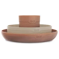 Sztućce dla dzieci - Zestaw naczyń z kubkiem LOVI Granola - miniaturka - grafika 1