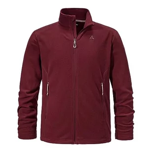 Schöffel Męska kurtka polarowa Cincinnati3, Dark Burgundy, 56 - Kurtki męskie - miniaturka - grafika 1