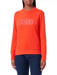 BOSS Bluza damska, Bright Orange821, M - Bluzy damskie - miniaturka - grafika 1